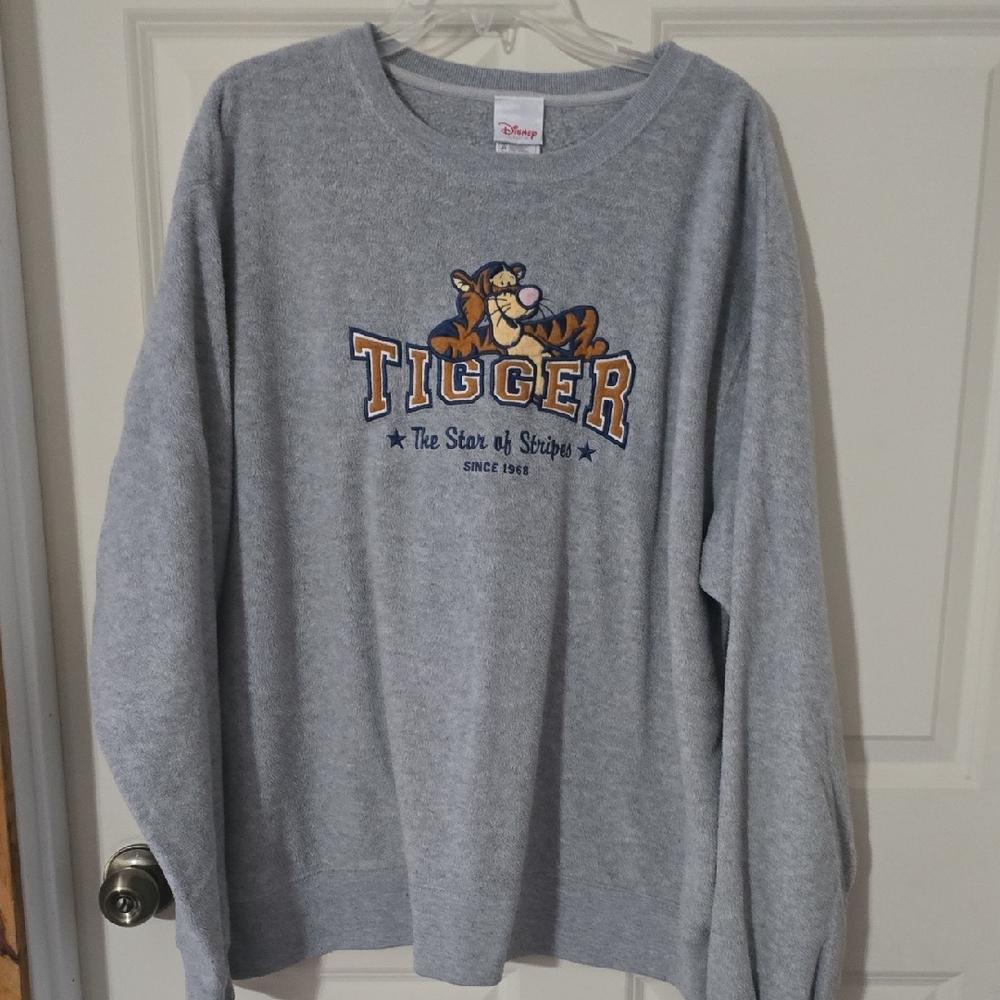 Disney Gray Tigger Sweatshirt